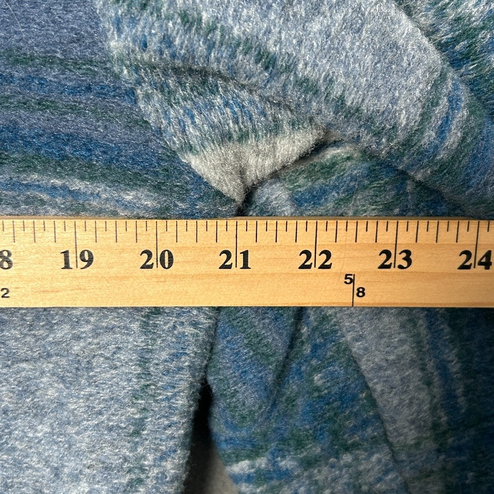 Levis Plaid Lined Shirt Jacket Mens Small Blue Gray Insulated Shacket Flannel - Picture 5 of 6